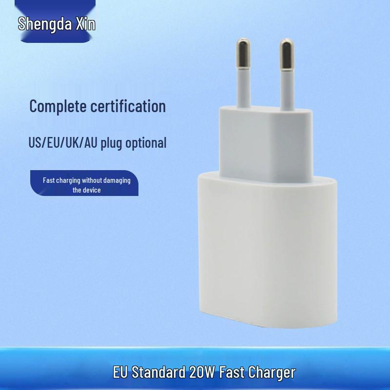 PD20W European/British Standard Charger for Apple 15/16 Fast Charging