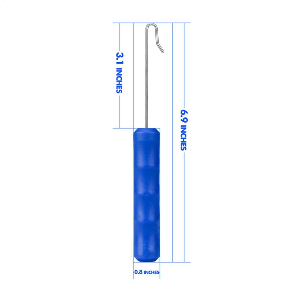 Fish Hook Remover Tool 2 Pieces Extractor Tackle Tool Hook Releaser For Catfishing Lakes Rivers Reservoirs Saltwater Freshwater