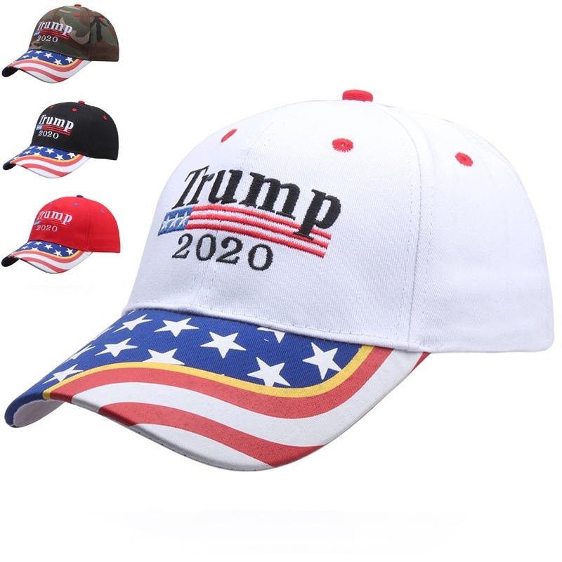 President Donald Trump 2020 Hat Usa Flag Make America Great Again Cap Baseball