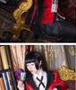 Anime Kakegurui Yumeko Jabami Girls School Uniform Cosplay Costume
