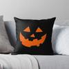 Black Fear Skeleton Decorative Home Pillow Case Cushion Covers Autumn   Living Room Sofa Bed Halloween Pumpkin