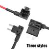32V MINI SMALL MEDIUM Size Car Fuse Holder Add-a-circuit TAP Adapter Micro Mini Standard ATM Blade Fuse for Cars Vans 20/10/5pcs Fuse Holders1