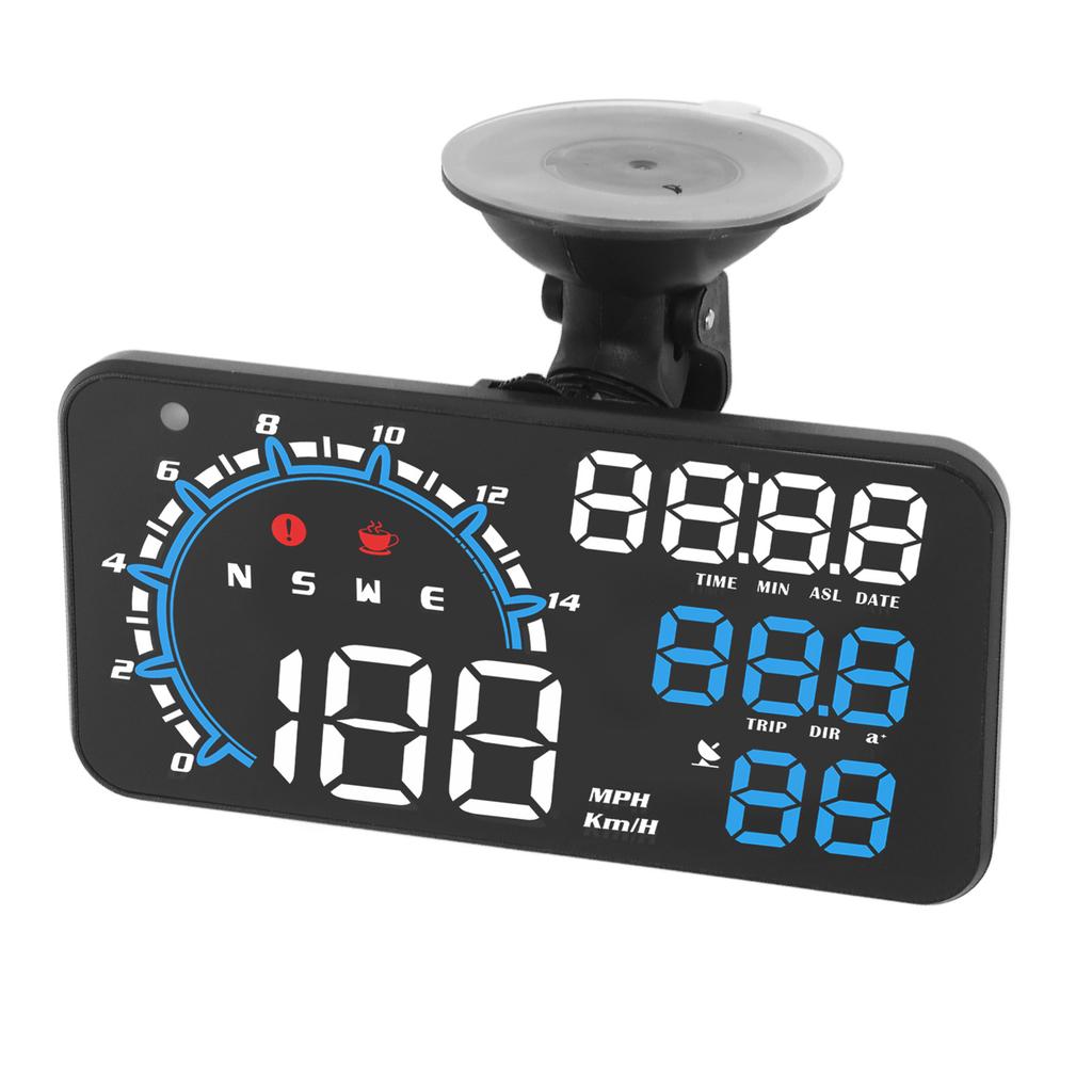 GPS Speedometer Speed Alarm Fatigue Driving Reminder Rugged HD Display HUD Display   for Car
