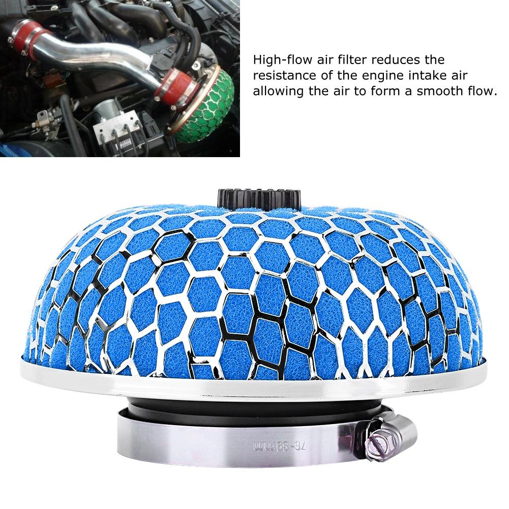 Sponge Air Filter Cleaner Mushrooms Shape Accessory 7689MM(Blue)