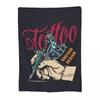 Tattoo Artist Tattooists Blankets Soft Warm Flannel Throw Blanket Plush for Bed Travel Home Sofa