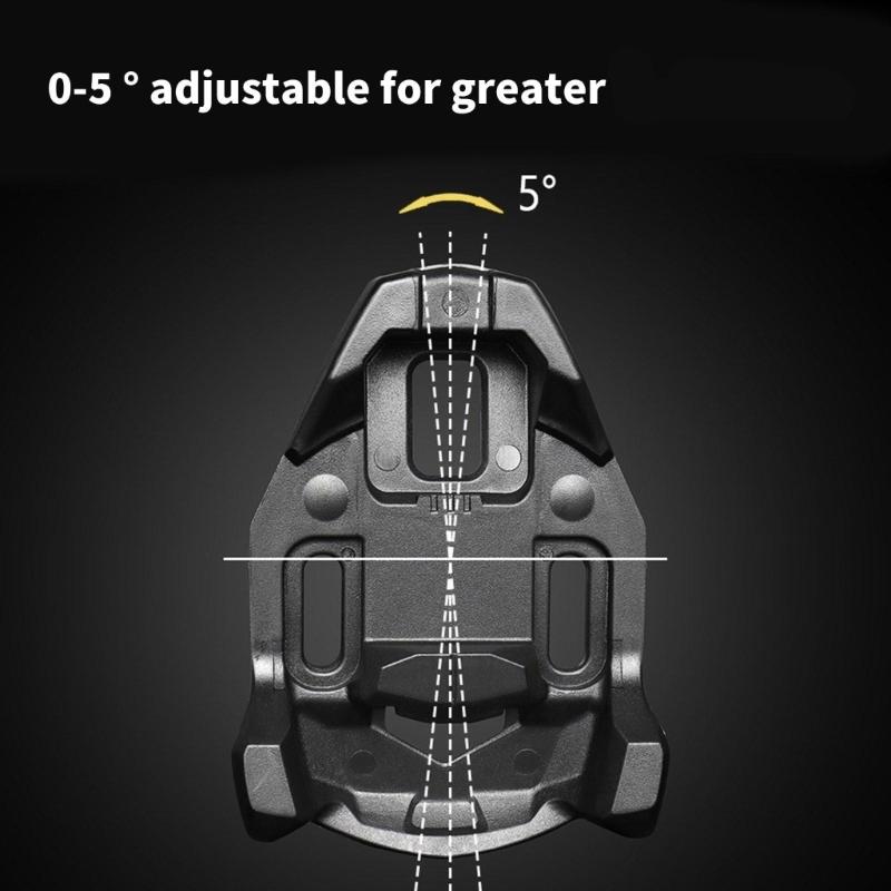 2pcs Light weight Durability Cleats Universals Cycling Cleats with Antislip for Enhancing Cycling Efficiency