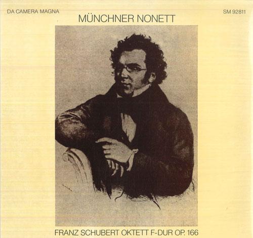 

LP Record MUNCHNER NONETT - Schubert Oktett F Dur Op166 SM92811 DA CAMERA MAGNA Germany Classical Used