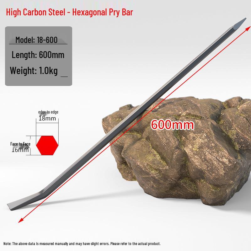 Multifunctional Heavy-Duty Steel Pry Bar with Free Shipping