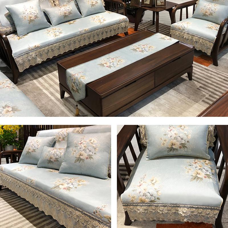 Chenille Jacquard Fabric Sofa Covers Anti-slip Four Seasons Universal Couch Cover Living Room Decoration Sofa Towel Home Decor