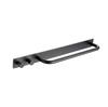 Promotion! Strong Viscosity Adhesive Towel Holder with Two Hooks Rustproof 304 Stainless Steel 3M01N