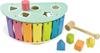 Toy Rocking Activity Educational Wooden Musical Hammer Birthday Gift for Year Olds Edutē I'm Toy, Toy, Instrument, Toy, Shape-Matching Puzzle, 1-2