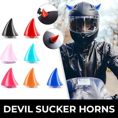 Clacson per casco da motociclista, corno del diavolo per casco, clacson, corna del diavolo per casco, decorazione per casco, clacson per casco da motociclista, clacson per casco, clacson per casco da motociclista