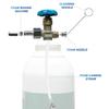 Foam Sprayer Orifice Set Sprayer Orifice Nozzle and Foam Maker Meshes Set Replacement Part with Cleaning Tool Straw Filter