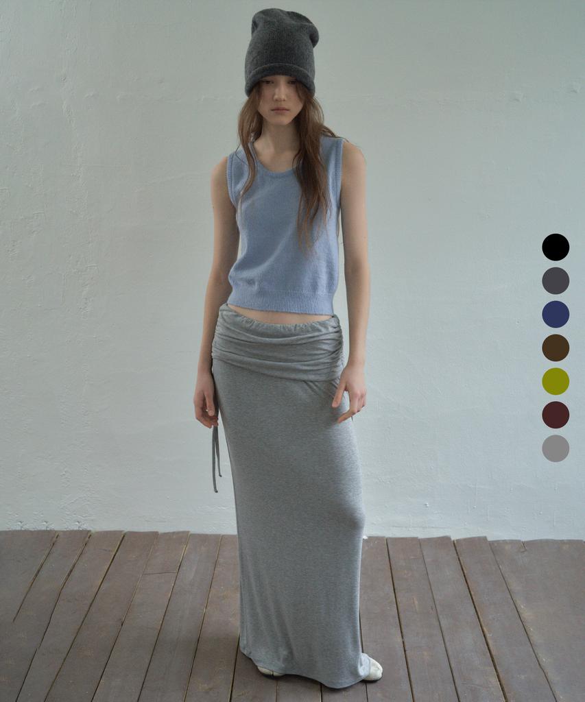Cita Every Day Comfort Long Skirt_Cts618(10Color)