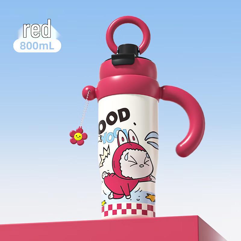 OLOEY Insulated Water Bottle with Straw