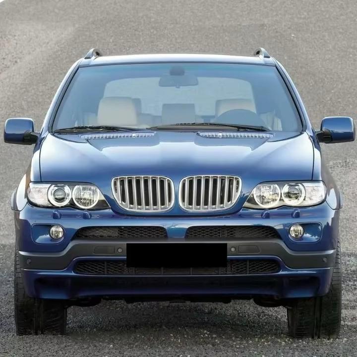 Compatible with 1999-2006 BMW X5 E53 Front Bumper Dual Kidney Vent Grille