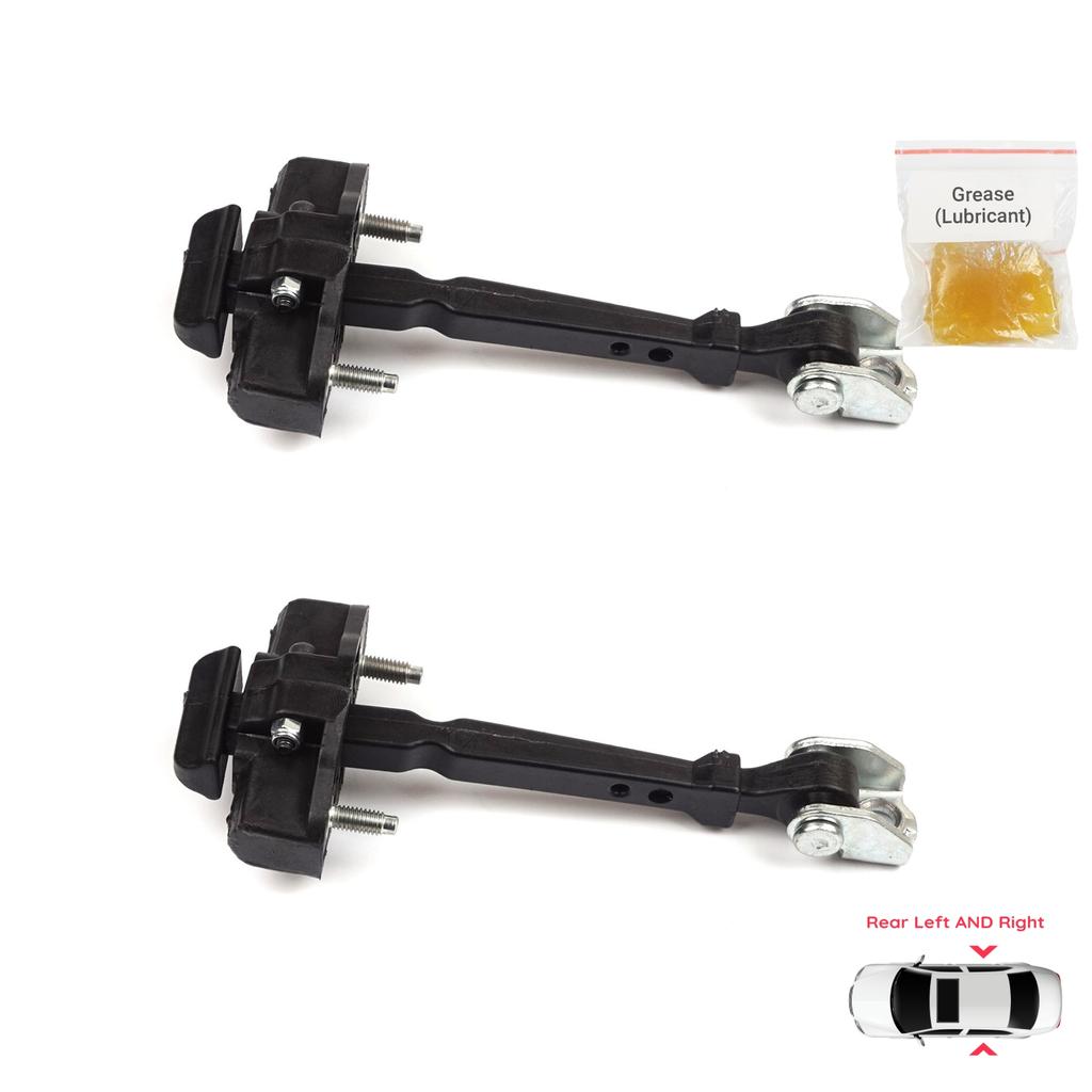 EDP1260-1 Rear Left AND Right Door Catch Hinge Brake Stop Check Strap Limiter for Renault Clio MK4 BH/KH 2012-2021 824307049R