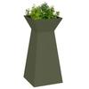 Column Planter 2 Pcs Olive 35 X 35 X 73 Cm