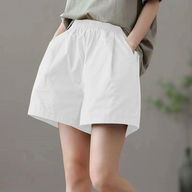 Dopamine Women's High Waist Slimming Summer Shorts - Casual, Thin, Wide Leg Sports Pants