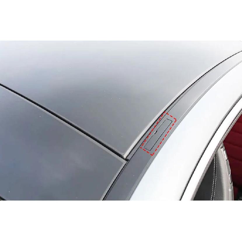 Pour Mercedes W238 W257 Moulure de Barre de Toit de Voiture Garniture Plaque de Couverture de Porte-Bagages de Toit Pour Benz Classe E CLS Coupé E260 CLS300 CLS350