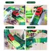 Dinosaur Race Track Toy Fun Interesting Electric Race Car Flexible Track Set for Kids