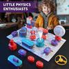 Science Circuit for Kids, 53PCS DIY Electronics Exploration Kit with 150+ Projects, Physics Science Experiments Circuit Board Kit, School Family