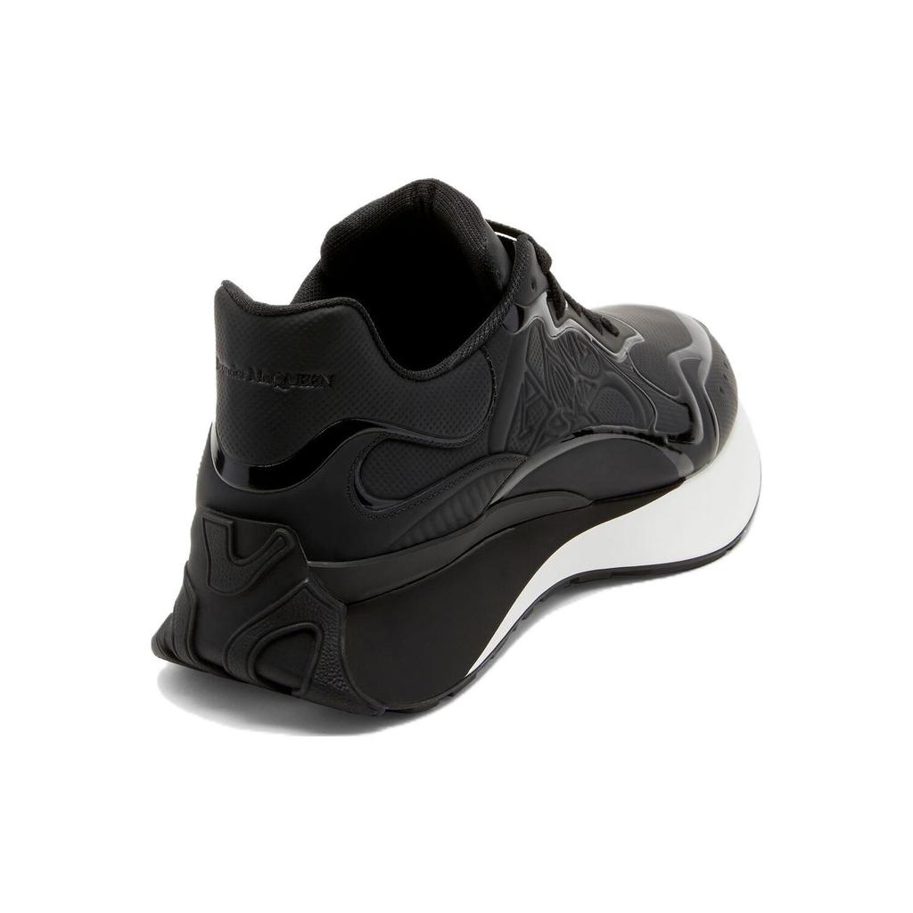 Alexander Mcqueen Sprint Runner Black White 757720WHYKH1070