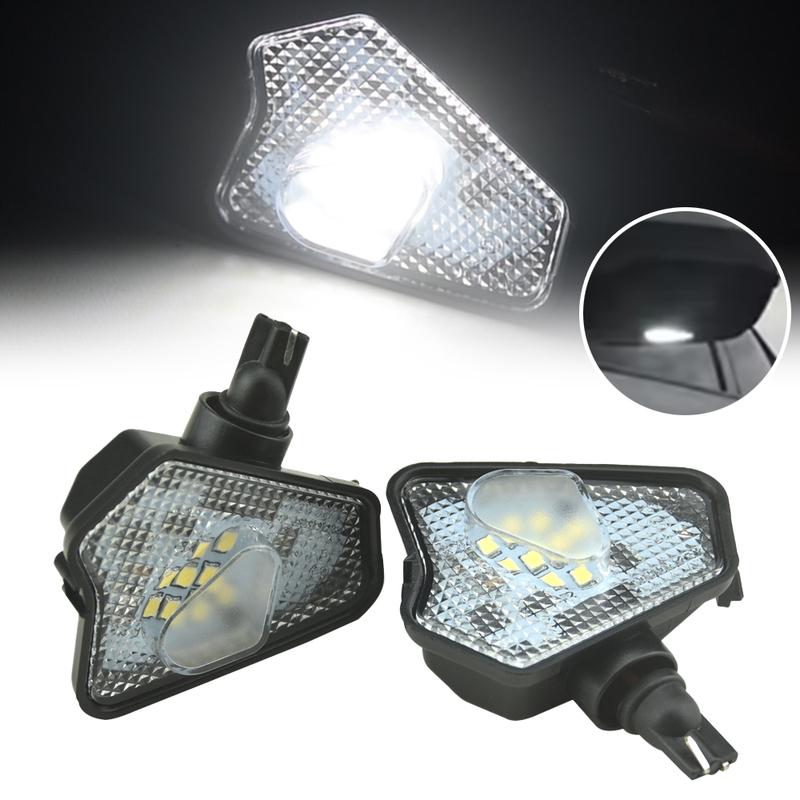 Fit For Mercedes A Class W204 2007-2015 Car LED Under Side Mirror Light Puddle Lamp Fit For Mercedes E-Class W212 2009-2017