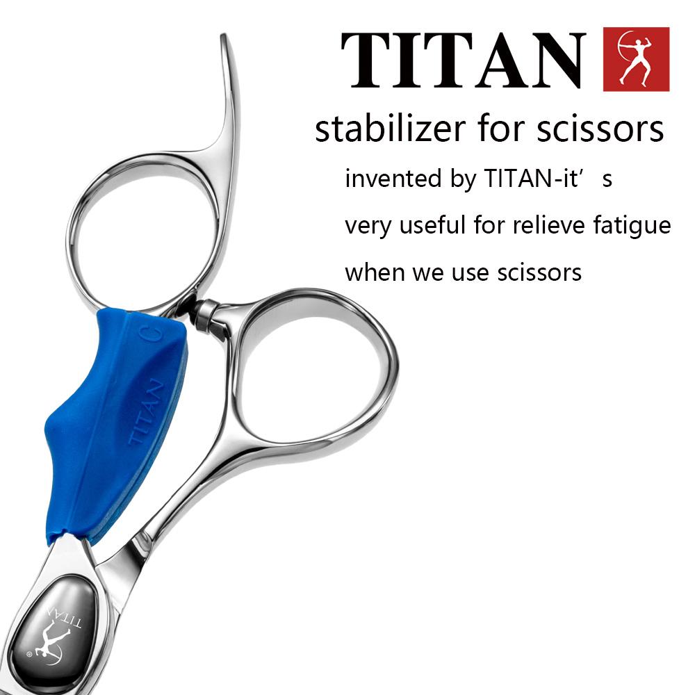 TITAN Hair Scissors Professional Barber Scissors Cutting Thinning Shear High-end Barber Tool Ats314 Steel 6inch Cnc