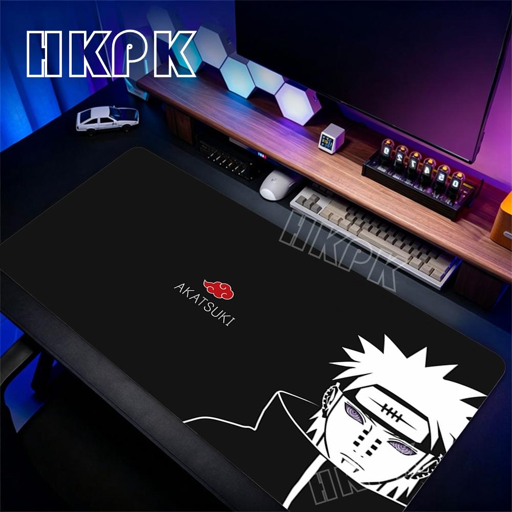 Naruto Mouse Pad Anime Gaming Accessories Varmilo Keyboard Desk Mat XXL Gabinete Gamer Carpet Mousepad Natural Rubber Mouse Mats