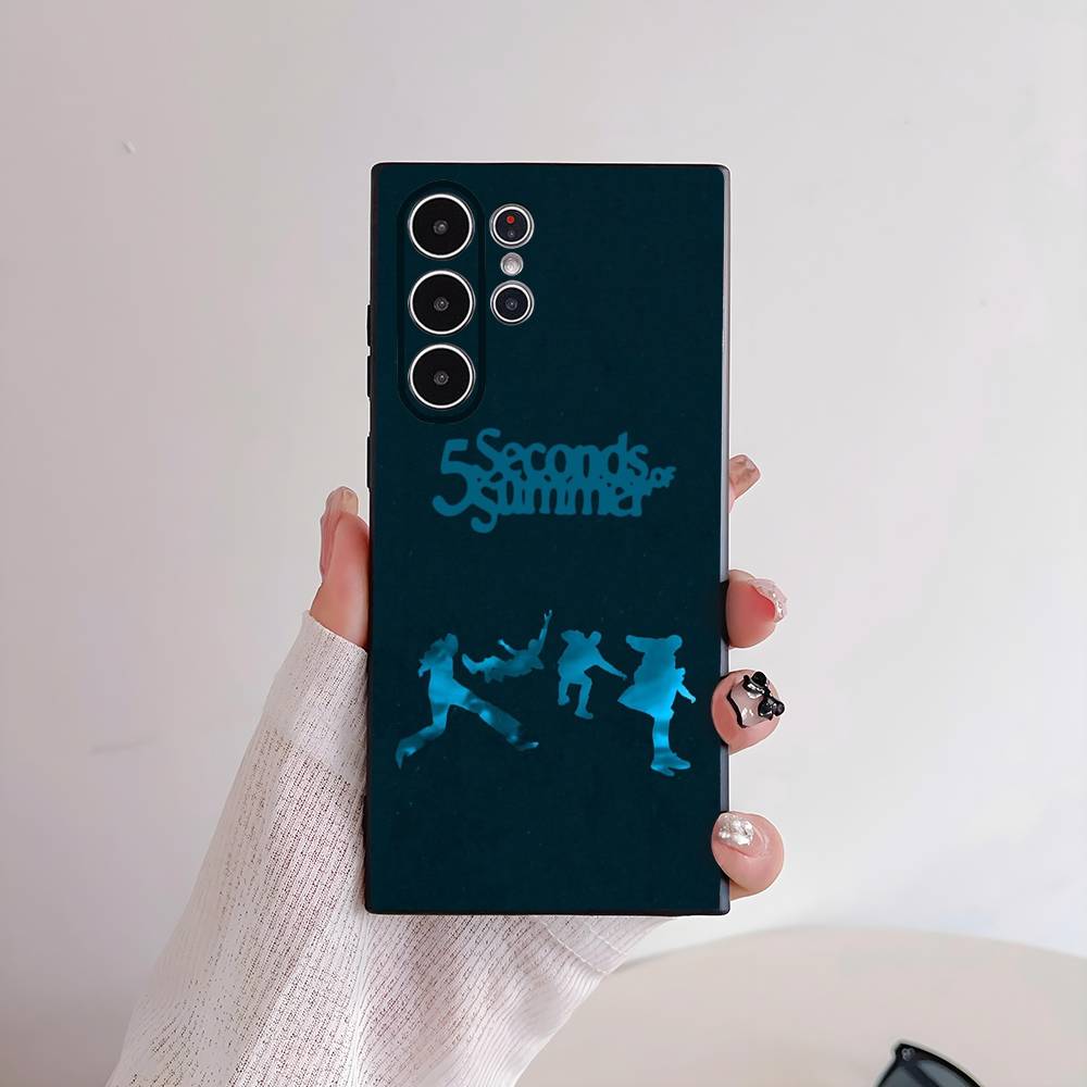 Seconds-of-Summers-5SOS Phone Case For Samsung S Series S21 S22 S23 S24 S25 FE Plus Ultra TPU Soft To Skin-friendly Case