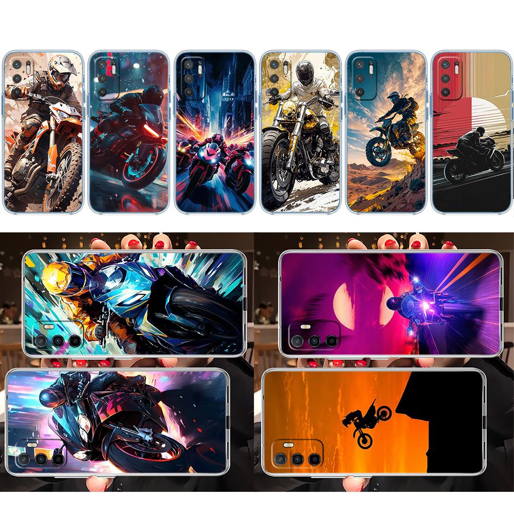 CJ81 Motorcycle Racing Phone Case for Motorola Moto G10 G20 G30 G31 G32 G34 G35 G41 G42 G50 G51 G52 G55 G60 G60S G62 G71 G72 G75