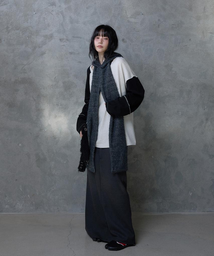 Seutillesseodi Double Waist Maxi Skirt
