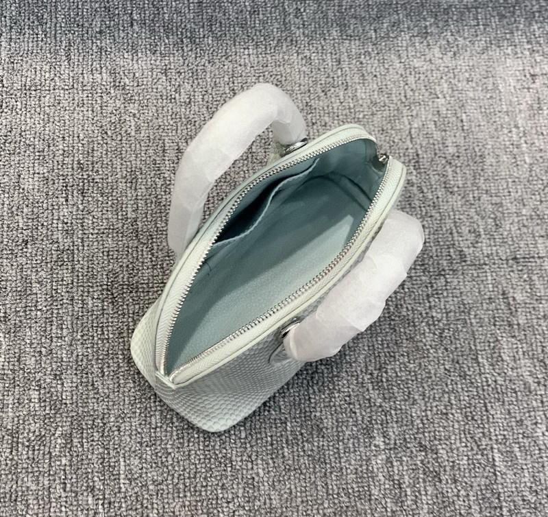 Genuine Leather Women's Bag, Snake Pattern Leather 18 Mini Small Bag, Shell Bag, Single-shoulder Hand-held Crossbody Bag