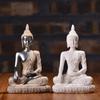11cm Buddha Seated Resin Crafts Retro Creative Miniature Home Furnishings Home Decoration