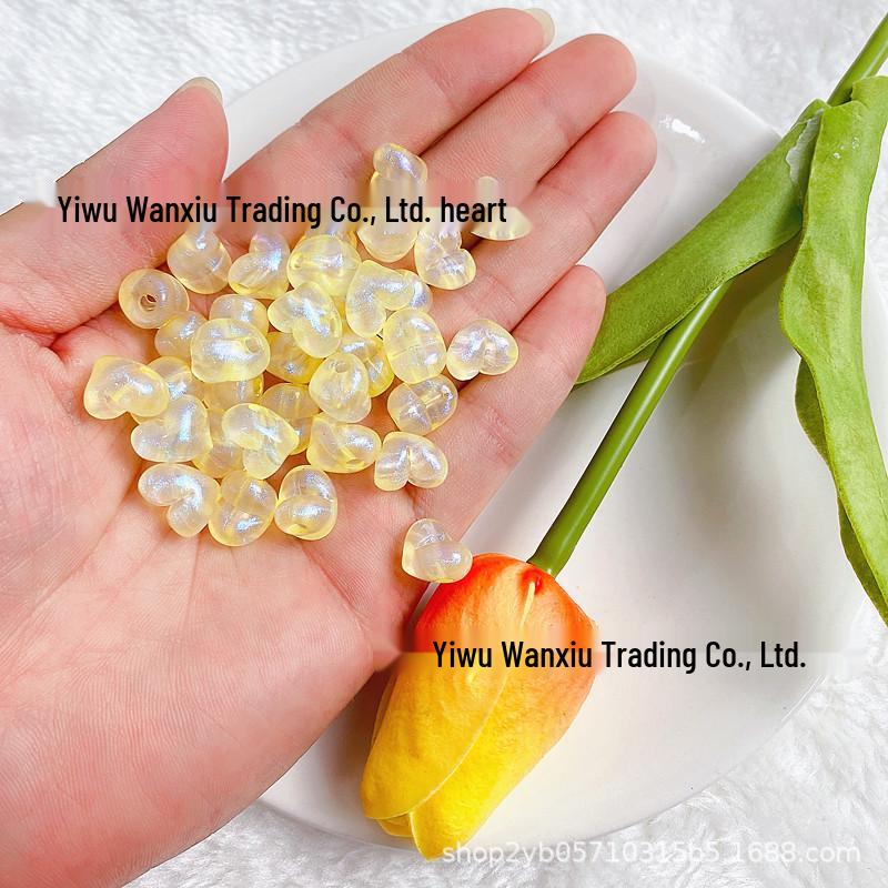 Hot Star Mermaid Heart Acrylic Beads for DIY Jewelry and Accessories
