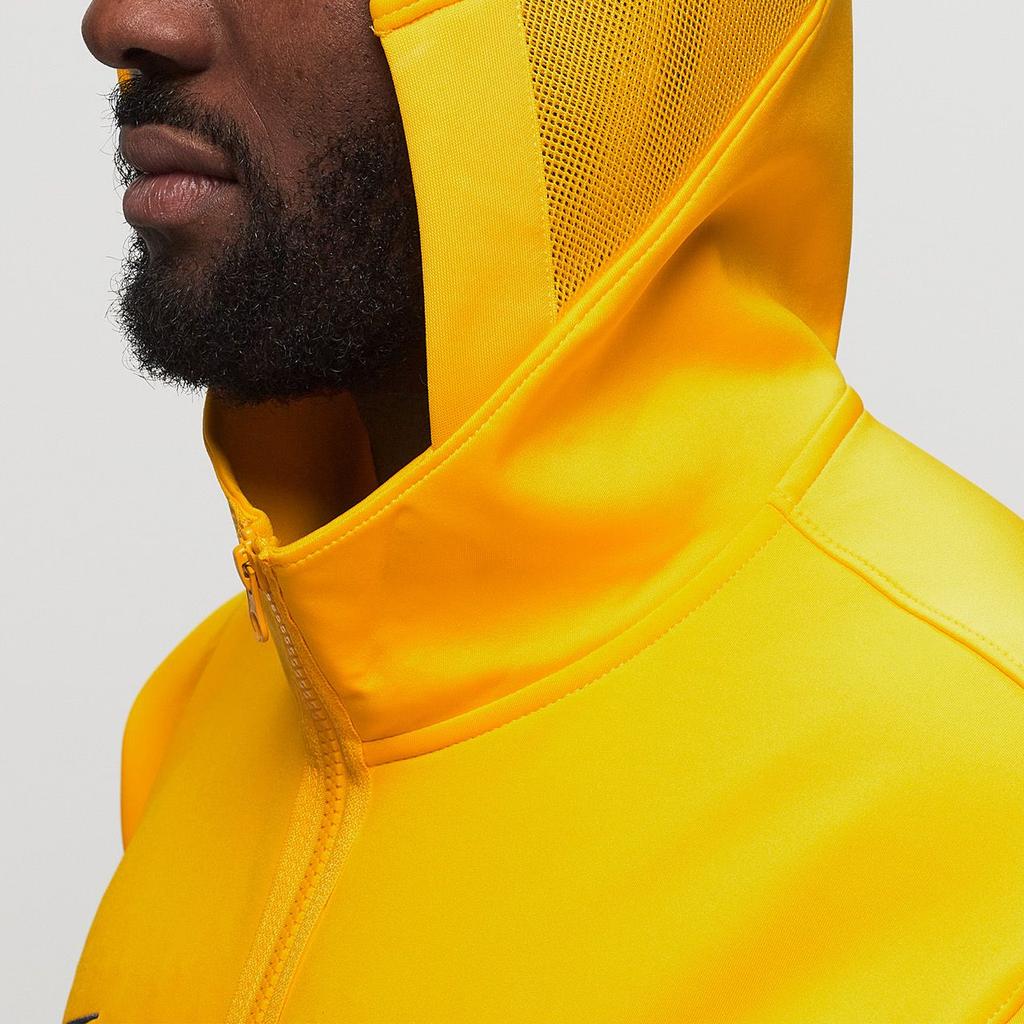 Nike Logo Printed Comfortable Hoodie Jacket Men Jackets Yellow DX9420-728