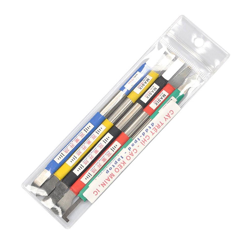 

5 шт./набор Двусторонний инструмент для вскрытия экрана Металлический набор монтировок для телефона Телефон ПК