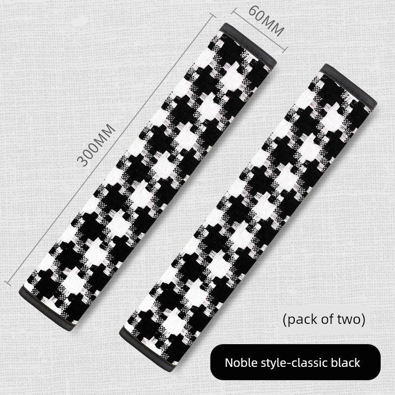 Car Seat Belt Shoulder Pads for Women 27cm 33cm Extended Anti-Wear Seat Belt Covers Anti-Strangling Seat Belt Covers