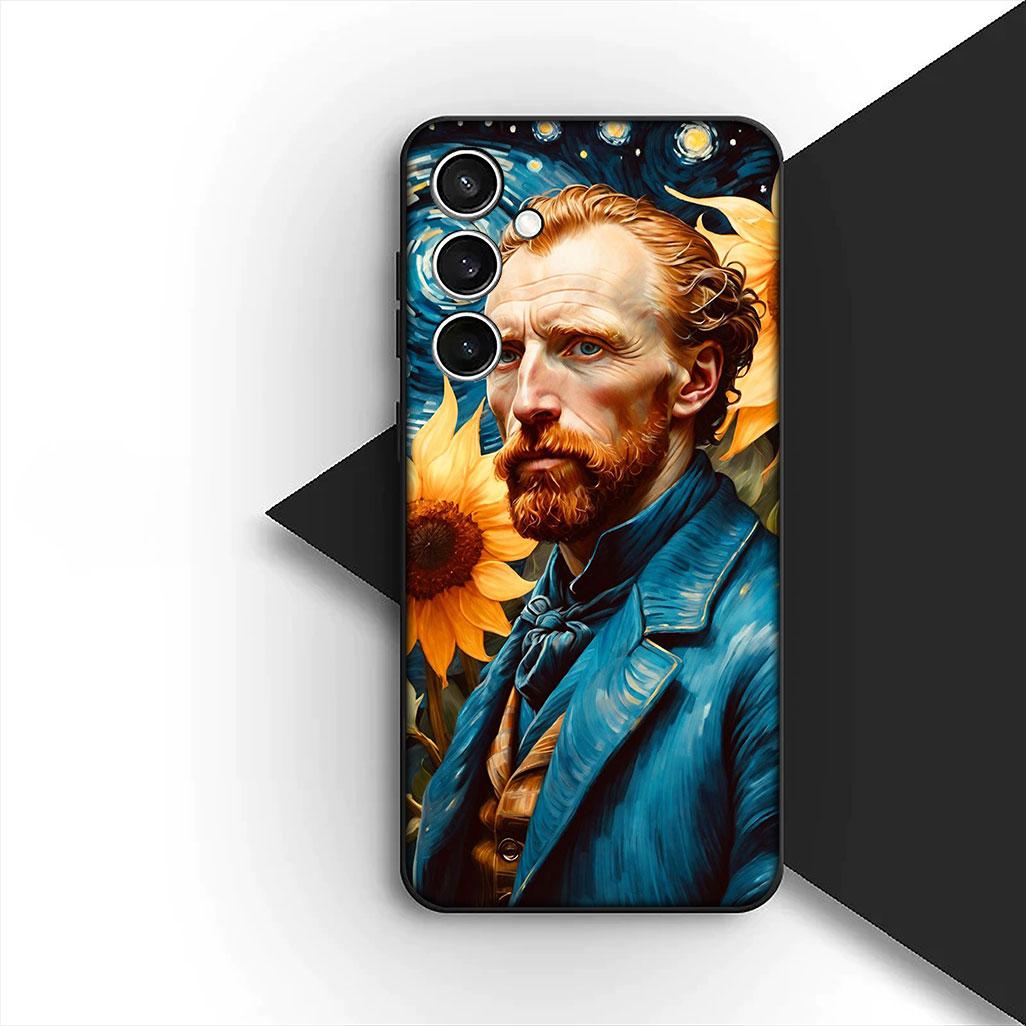 

Wallpaper Starry Night Van Gogh Phone Case for OPPO A80 A18 A16 A40 A17 A15 A38 A78 A79 A54 A57 A12 A60 4G 5G Protective Cover OPPO A16