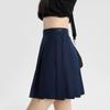 Spring Autumn JK Pleated Skirt Women A-line High Waist Solid Preppy Dance Skirt Y2K Korean Slim All-match Mini Skirts Streetwear
