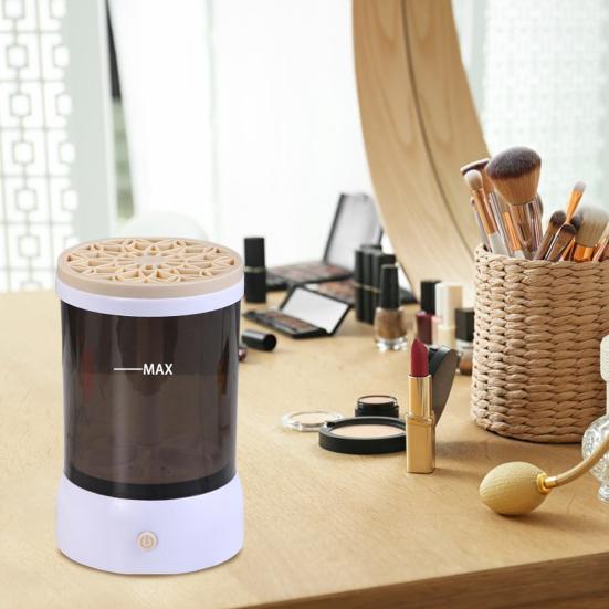 

Электрический очиститель кистей для макияжа Type-C Перезаряжаемый Многофункциональный Автоматический автомат для очистки косметических кистей Сушилка для кистей Контейнер для инструментов для мытья Charging серый