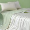 Summer Ice Silk Quilted 4-Piece Set: Lightweight, Machine Washable for Single & Double Beds