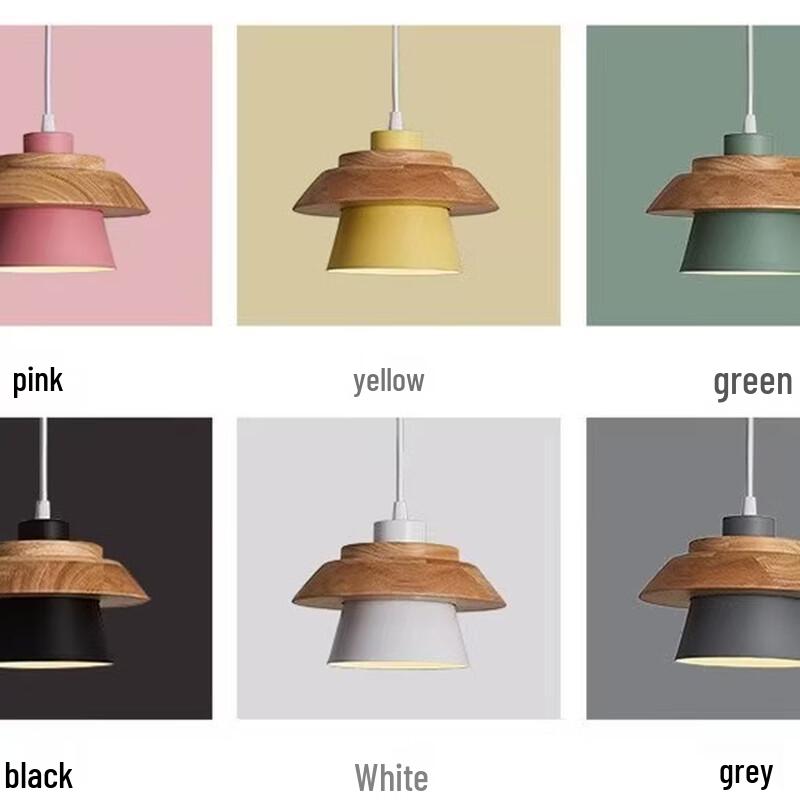 Nordic Style Gray LED Pendant Light