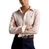 Polo Ralph Lauren Woven Striped Long Sleeve Shirt Loose Fit Women shirts White 211A96158-009