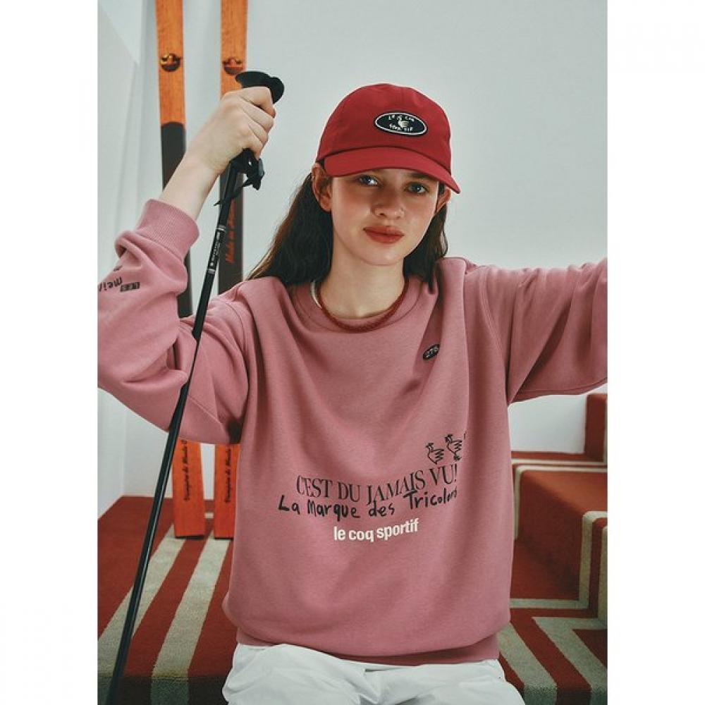 Le Coq Sportif Letter Rooster Crewneck Unisex Qq323xfs72 OAT oatmeal110 public 2XL 7770₽