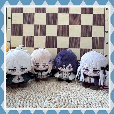 Anime Spiel Danganronpa3 Kokichi Oma Kawaii Cosplay Baumwolle Dango Puppe Schlüsselanhänger Anhänger Plüschtier Mini Schlüsselanhänger Spielzeugfiguren Fans Geschenk