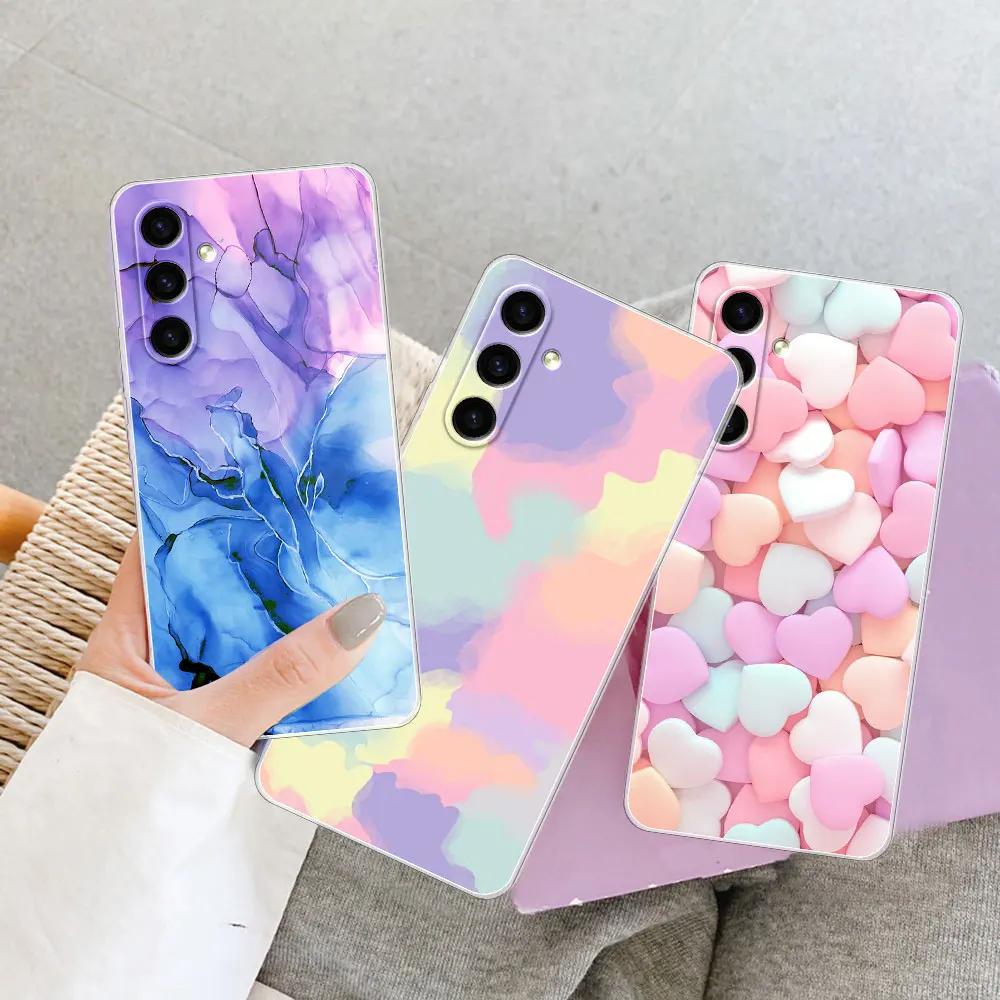 For Samsung A15 SM-A155F Case Silicone Soft Phone Cases For Samsung A15 5G SM-A156B Clear Coque For Samsung Galaxy A15 Fundas