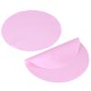 2PCS NonStick Round Silicone Dough Rolling Mat Baking Pastry Pad Sheet Liner for Cake Turntable Stand