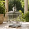 Bird Cage with Pull-out Tray Stainless Steel Hanging Sturdy Enclosure